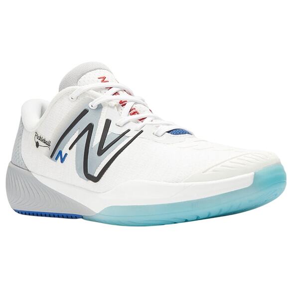 New Balance Mens Fuelcell 996v5 Pickleball Sneakers US 8.5 D EU 42 White NIB - Picture 1 of 13
